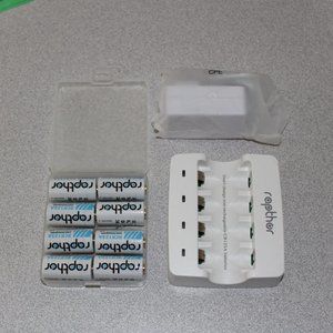 Rapthor CR123A Rechargable Batteries with Case  NEW  for Arlo Security Camera